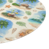 Design von Mehndi: Gedrehtes Doodle Tracery Schneidebrett (Ecke)