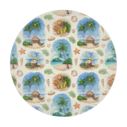 Design von Mehndi: Gedrehtes Doodle Tracery Schneidebrett (Vorderseite)