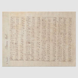 Design von Musik und Rose 8 Seidenpapier