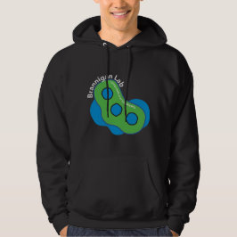 Design von Nanopartikeln (dunkler Hintergrund) Hoodie