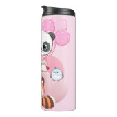 Design von niedlichen Tieren Thermosbecher (Nach rechts gedreht)