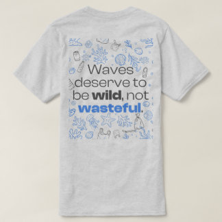 Design von Ocean Quote und Marine Line Art T-Shirt