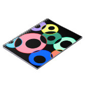 Design von Rainbow Billiard Balls Notizblock (Linke Seite)
