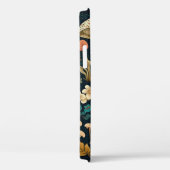 Design von Retro-Pilzen und Blume Case-Mate iPhone Hülle (Rückseite / Rechts)