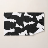 Design von Schachspielstücken Badhandtuch Set (Handtuch)