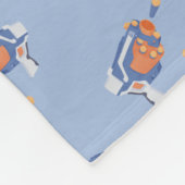 Design von Schaumkanonen Fleecedecke (Ecke)