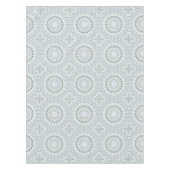 Design von Serene Blue und Green Mandala Tischdecke (Vorderseite)