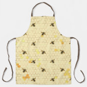 Design von Sonnenblumen und Bienen Schürze (Vorderseite)