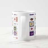 Design von Teekannen Jumbo-Tasse (Rückseite)