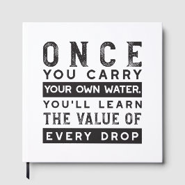 Design von Weisheit-Zitaten - Wert jedes einzelnen Gästebuch