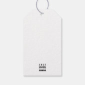 Design von Weisheit-Zitaten - Wert jedes einzelnen Geschenkanhänger (Rückseite)