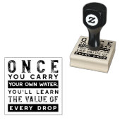 Design von Weisheit-Zitaten - Wert jedes einzelnen Gummistempel (Stempel)