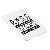 Design von Weisheit-Zitaten - Wert jedes einzelnen Magnet (Rechte Seite)