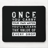 Design von Weisheit-Zitaten - Wert jedes einzelnen Mousepad (Vorne)