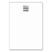 Design von Weisheit-Zitaten - Wert jedes einzelnen Tischnummer (Rückseite)