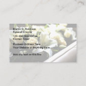 Design von Zuhause-Visitenkarten für Blumenbeerdig Visitenkarte (Rückseite)