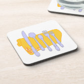 Design-Vorlage für das Abendessen Untersetzer (Linke Seite)