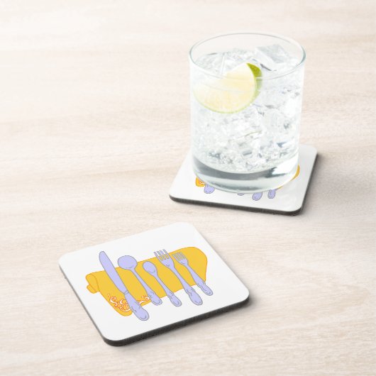 Design-Vorlage für das Abendessen Untersetzer (Rechte Seite)