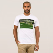 Design-Vorlage für das Landscaping-Diensthemd T-Shirt (Vorne ganz)