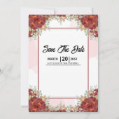 Design-Vorlage für die Winterfantasy-Blume Einladung (Rückseite)