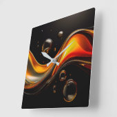 Design Wanduhr (Winkel)