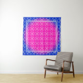 Design with abstract hand drawn geometric pattern  wandteppich (Beispiel)