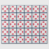 Design-Wrap für die Niedliche Lebensdauer Geschenkpapier (Flach)