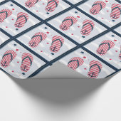 Design-Wrap für Niedliche Flip-Flops Geschenkpapier (Ecke)