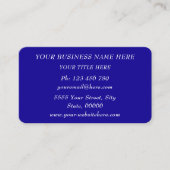 Design Your Branded Logo Business Cards Template Visitenkarte (Vorderseite)