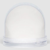 Design your Dream - Schnee für kreative Ausdrucksf Schneekugeln (Rückseite)