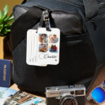 Design Your Own 4 Photo Personalized Name Gepäckanhänger<br><div class="desc">Travel in style with our Design Your Own 4 Photo Personalized Name Luggage Tag! This customizable luggage tag allows you to upload four of your favorite photos, ensuring that your suitcase stands out from the crowd. Ideal for travelers, this personalized name luggage tag not only adds a unique touch to...</div>