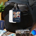Design Your Own 4 Photo Personalized Name Gepäckanhänger<br><div class="desc">Travel in style with our Design Your Own 4 Photo Personalized Name Luggage Tag! This customizable luggage tag allows you to upload four of your favorite photos, ensuring that your suitcase stands out from the crowd. Ideal for travelers, this personalized name luggage tag not only adds a unique touch to...</div>