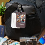 Design Your Own 4 Photo Personalized Name Gepäckanhänger<br><div class="desc">Travel in style with our Design Your Own 4 Photo Personalized Name Luggage Tag! This customizable luggage tag allows you to upload four of your favorite photos, ensuring that your suitcase stands out from the crowd. Ideal for travelers, this personalized name luggage tag not only adds a unique touch to...</div>