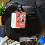 Design Your Own 4 Photo Personalized Name Gepäckanhänger<br><div class="desc">Travel in style with our Design Your Own 4 Photo Personalized Name Luggage Tag! This customizable luggage tag allows you to upload four of your favorite photos, ensuring that your suitcase stands out from the crowd. Ideal for travelers, this personalized name luggage tag not only adds a unique touch to...</div>