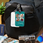 Design Your Own 4 Photo Personalized Name Gepäckanhänger<br><div class="desc">Travel in style with our Design Your Own 4 Photo Personalized Name Luggage Tag! This customizable luggage tag allows you to upload four of your favorite photos, ensuring that your suitcase stands out from the crowd. Ideal for travelers, this personalized name luggage tag not only adds a unique touch to...</div>