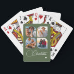 Design Your Own 4 Photo Personalized Name Spielkarten<br><div class="desc">Unleash your creativity with our Design Your Own 4 Photo Personalized Name Poker Cards! These custom playing cards allow you to upload and showcase four of your favorite photos, making game night even more special and memorable. Perfect for poker enthusiasts, family gatherings, or as a unique gift for any occasion,...</div>