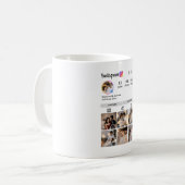 Design Your Own 7 Photo Collage Kaffeetasse (Vorderseite Links)