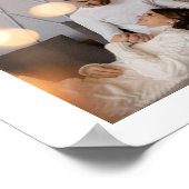 Design Your Own 7 Photo Collage Poster (Ecke)