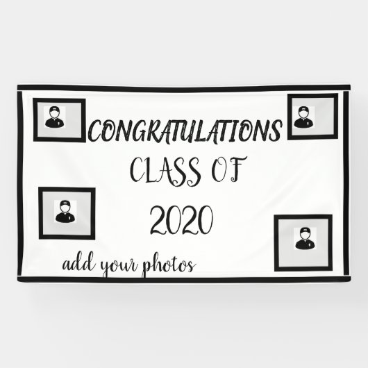 Design your own banners for graduation banner (Horizontal)