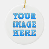 Design Your Own Ceramic Circle Ornament (Vorne)