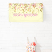 Design Your Own Confetti  Banner (InSitu)