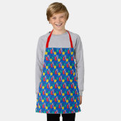 Design Your Own Custom Apron with Your Child's Art Schürze (Getragen)