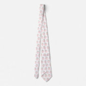 Design Your Own Custom Tie with Your Child's Art Krawatte (Rückseite)