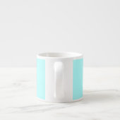 Design Your Own Espresso Cup - Light Blue Espressotasse (Rückseite)