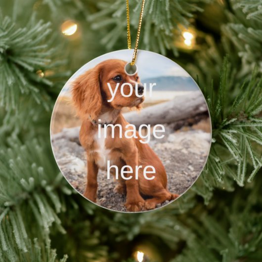 DESIGN YOUR OWN KERAMIK ORNAMENT (Baum)