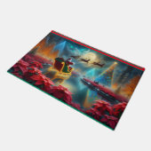 Design Your Own Personalized Custom Printed 3m Fußmatte (Schrägansicht)