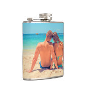 Design Your Own Photo Flask Gift Personalized Flachmann (Rechts)