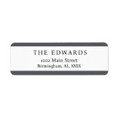 Design Your Own Return Stickers (Vorne)