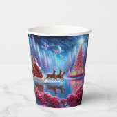 Design Your Personalized Custom Christmas Pappbecher (Rückseite)