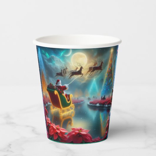 Design Your Personalized Custom Christmas Pappbecher (Vorderseite)